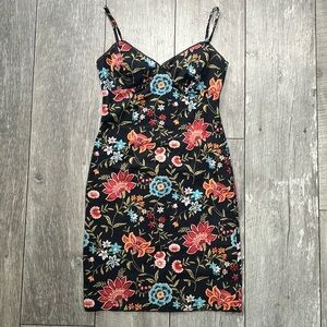 LE CHATEAU Stretchy Cotton Dress size S